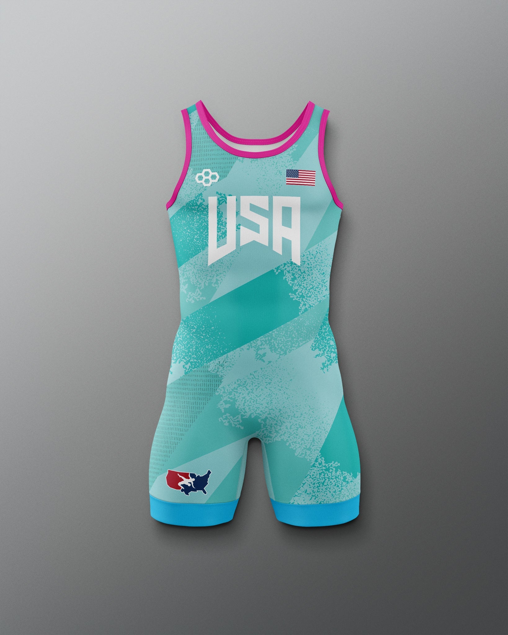 RUDIS USA Wrestling Grit Icon Boy's 2.0 Elite Freestyle Singlet
