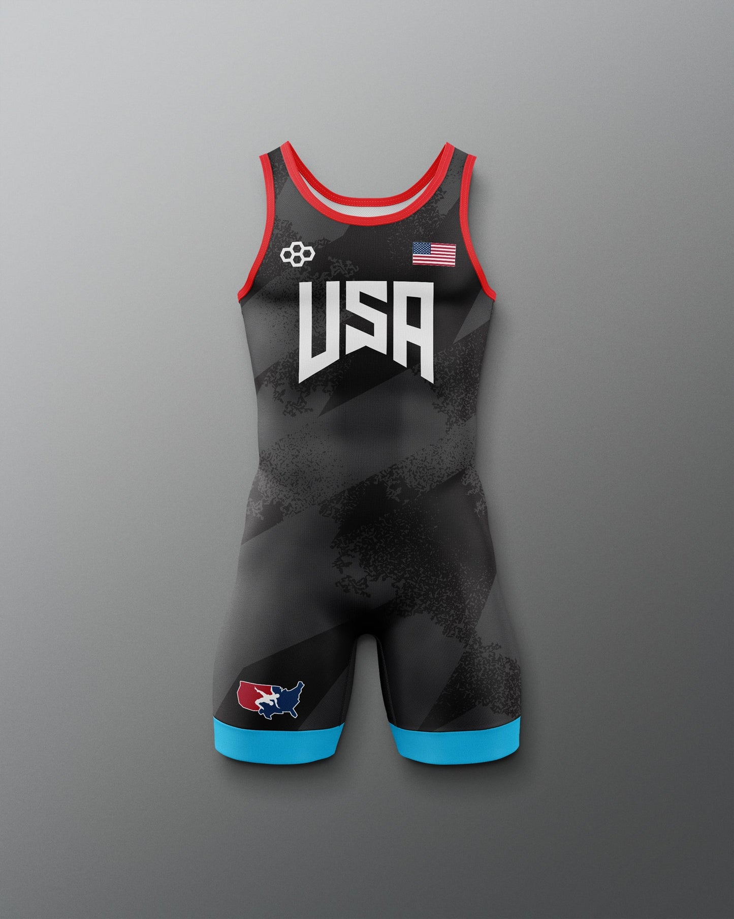 RUDIS USA Wrestling Grit Icon Boy's 2.0 Elite Freestyle Singlet