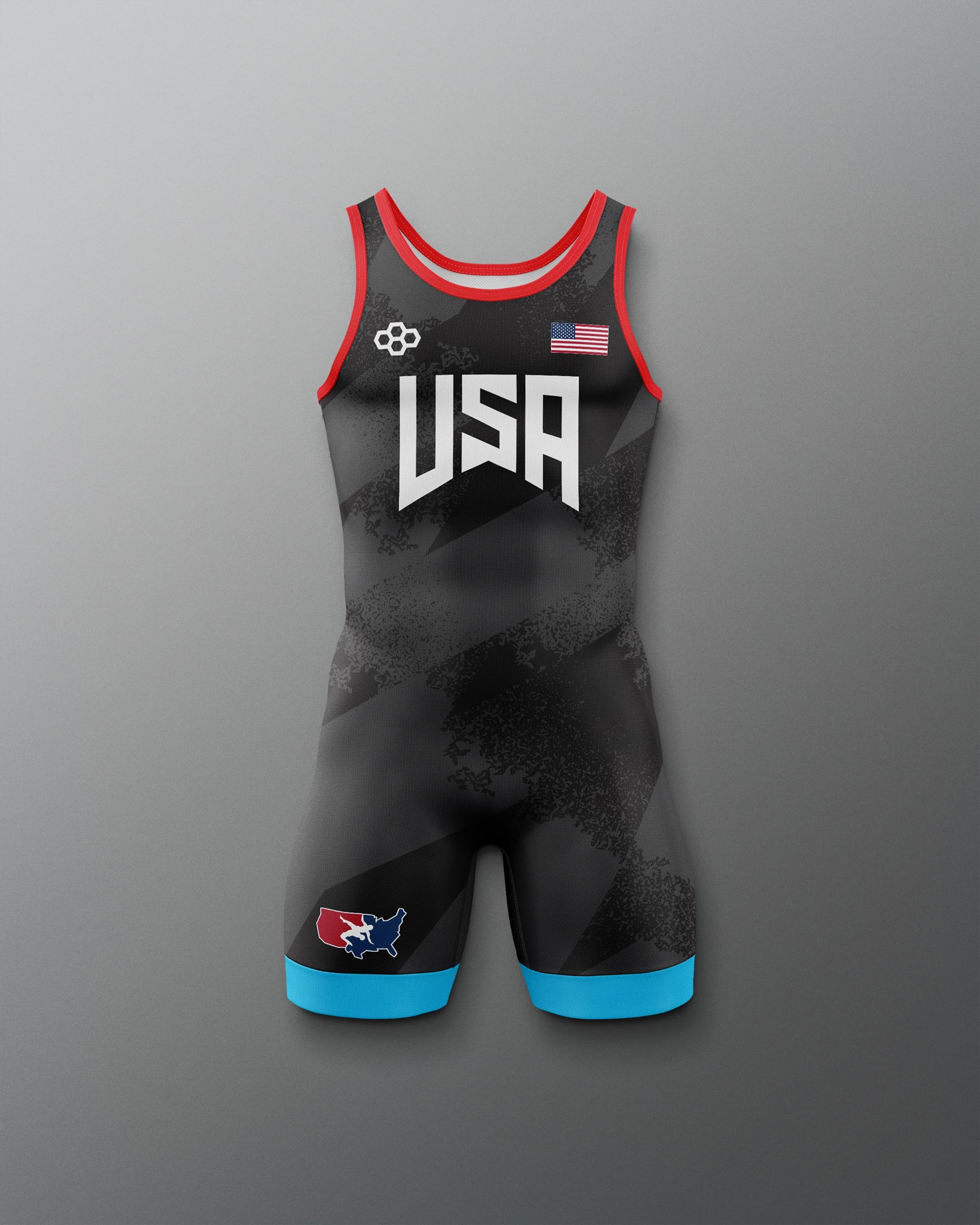 RUDIS USA Wrestling Grit Icon Boy's 2.0 Elite Freestyle Singlet