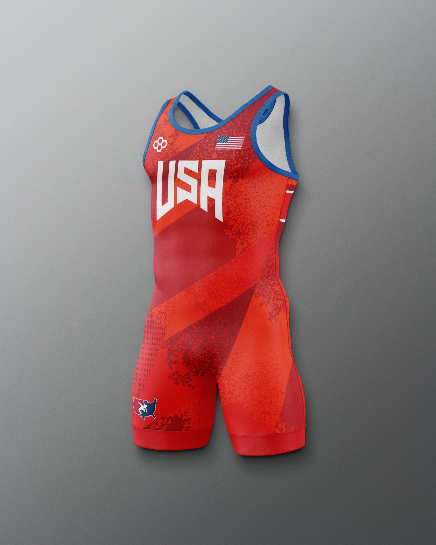 RUDIS USA Wrestling Grit Icon Boy's 2.0 Elite Freestyle Singlet