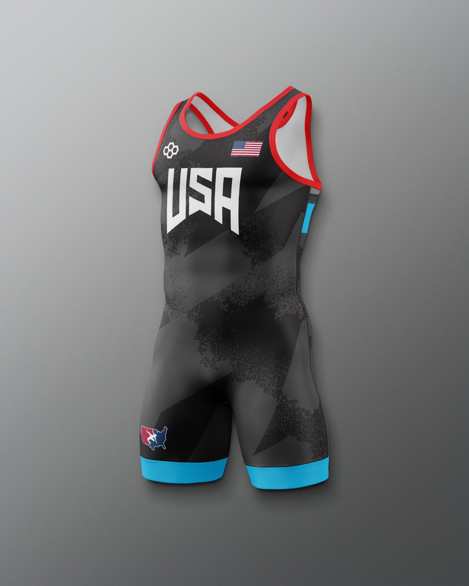 RUDIS USA Wrestling Grit Icon Boy's 2.0 Elite Freestyle Singlet