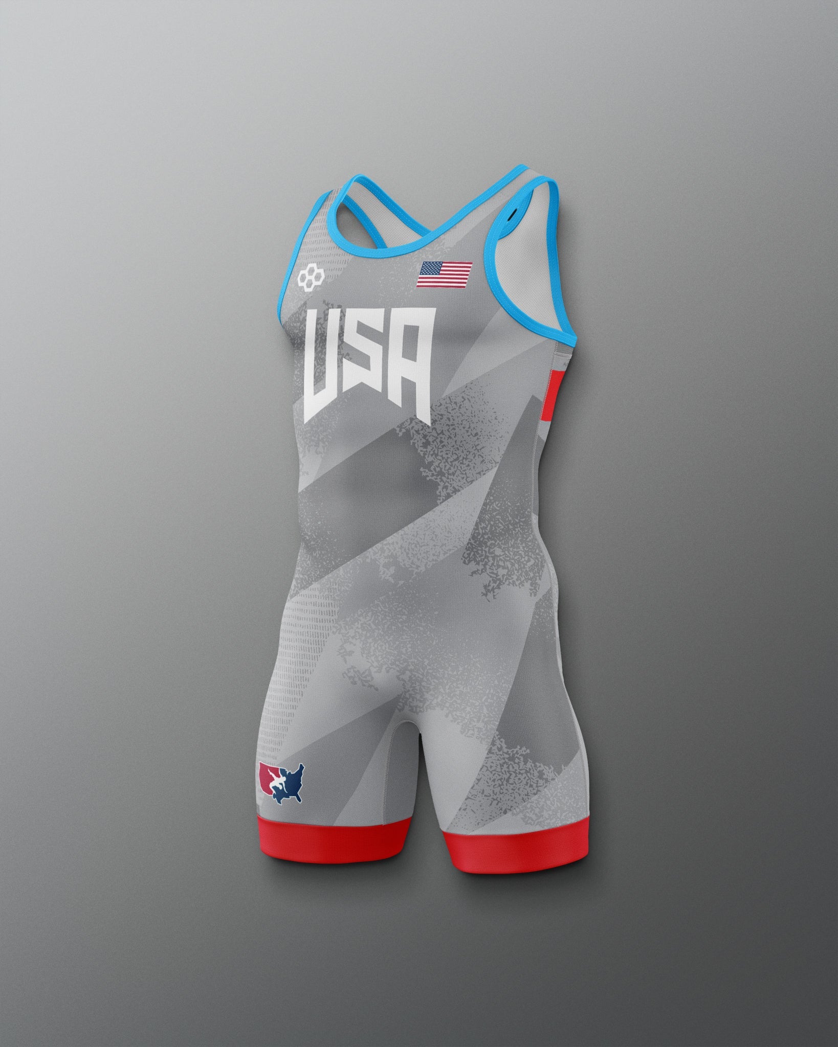 RUDIS USA Wrestling Grit Icon Boy's 2.0 Elite Freestyle Singlet