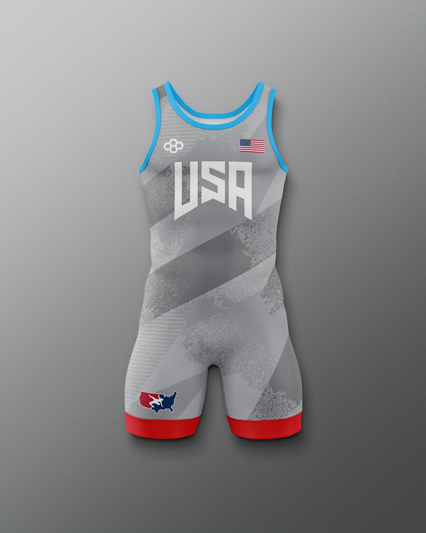 RUDIS USA Wrestling Grit Icon Boy's 2.0 Elite Freestyle Singlet