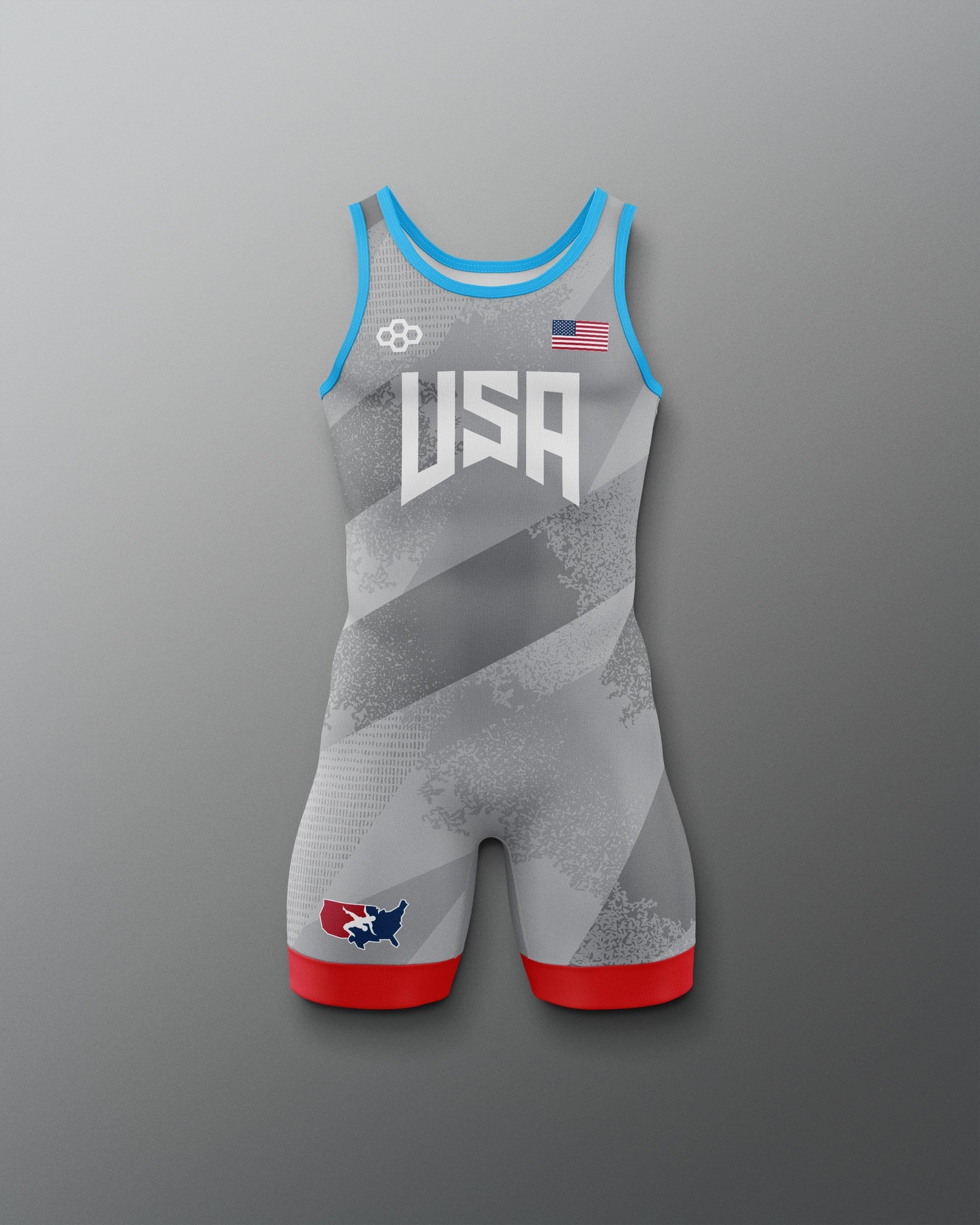 RUDIS USA Wrestling Grit Icon Boy's 2.0 Elite Freestyle Singlet