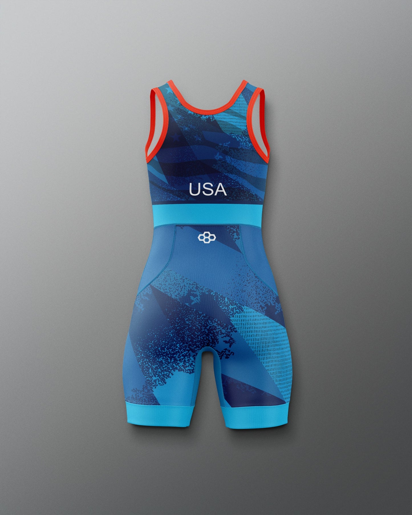 RUDIS USA Wrestling Grit Icon Girl's 2.0 Elite Freestyle Singlet