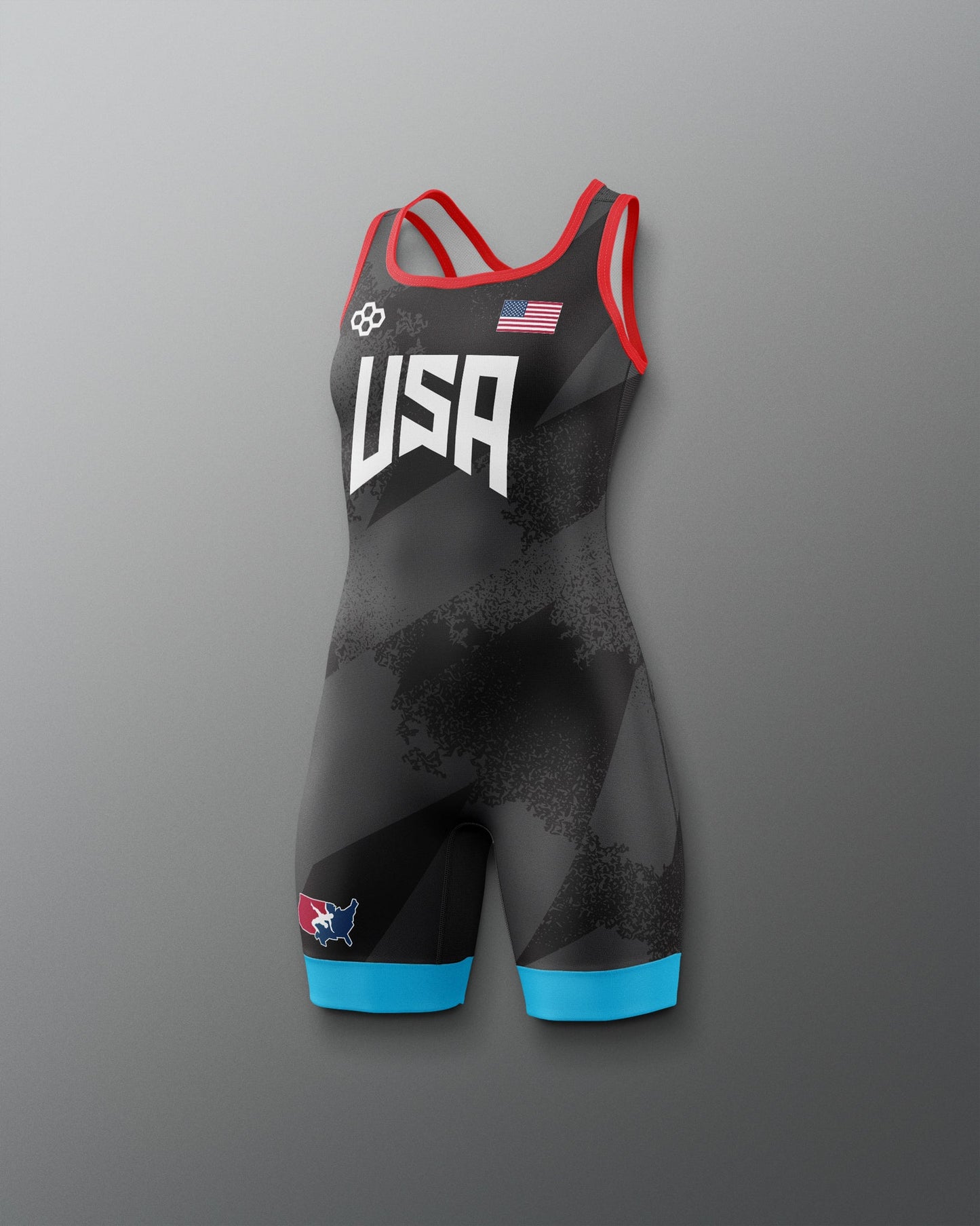 RUDIS USA Wrestling Grit Icon Girl's 2.0 Elite Freestyle Singlet
