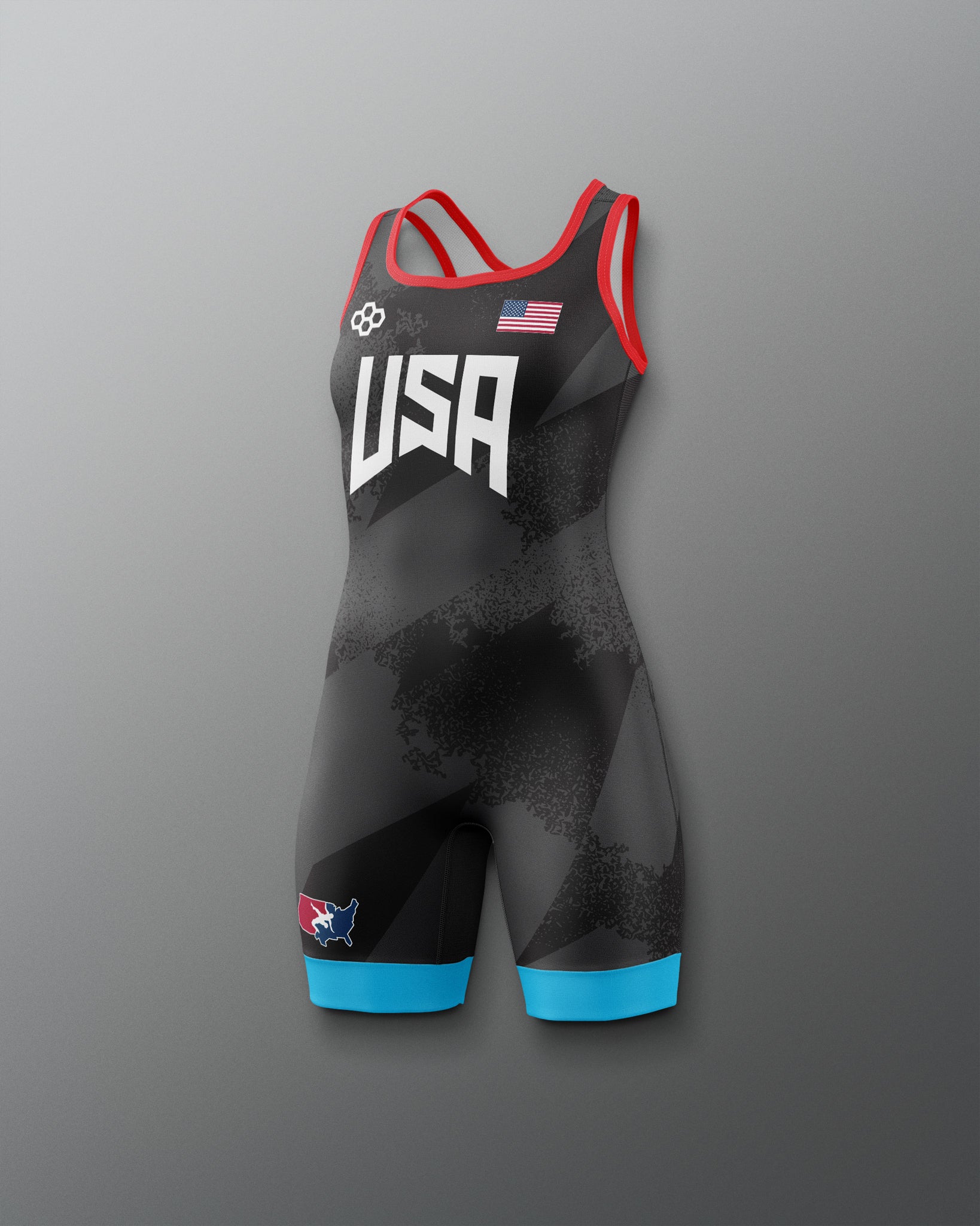 RUDIS USA Wrestling Grit Icon Girl's 2.0 Elite Freestyle Singlet