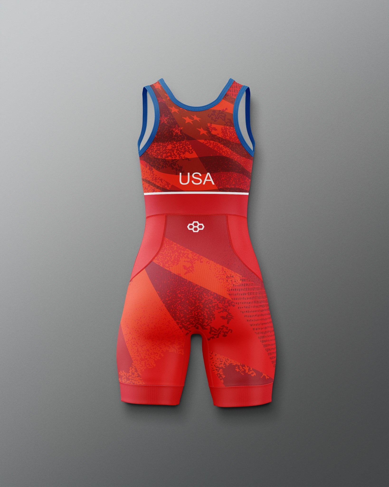 RUDIS USA Wrestling Grit Icon Girl's 2.0 Elite Freestyle Singlet