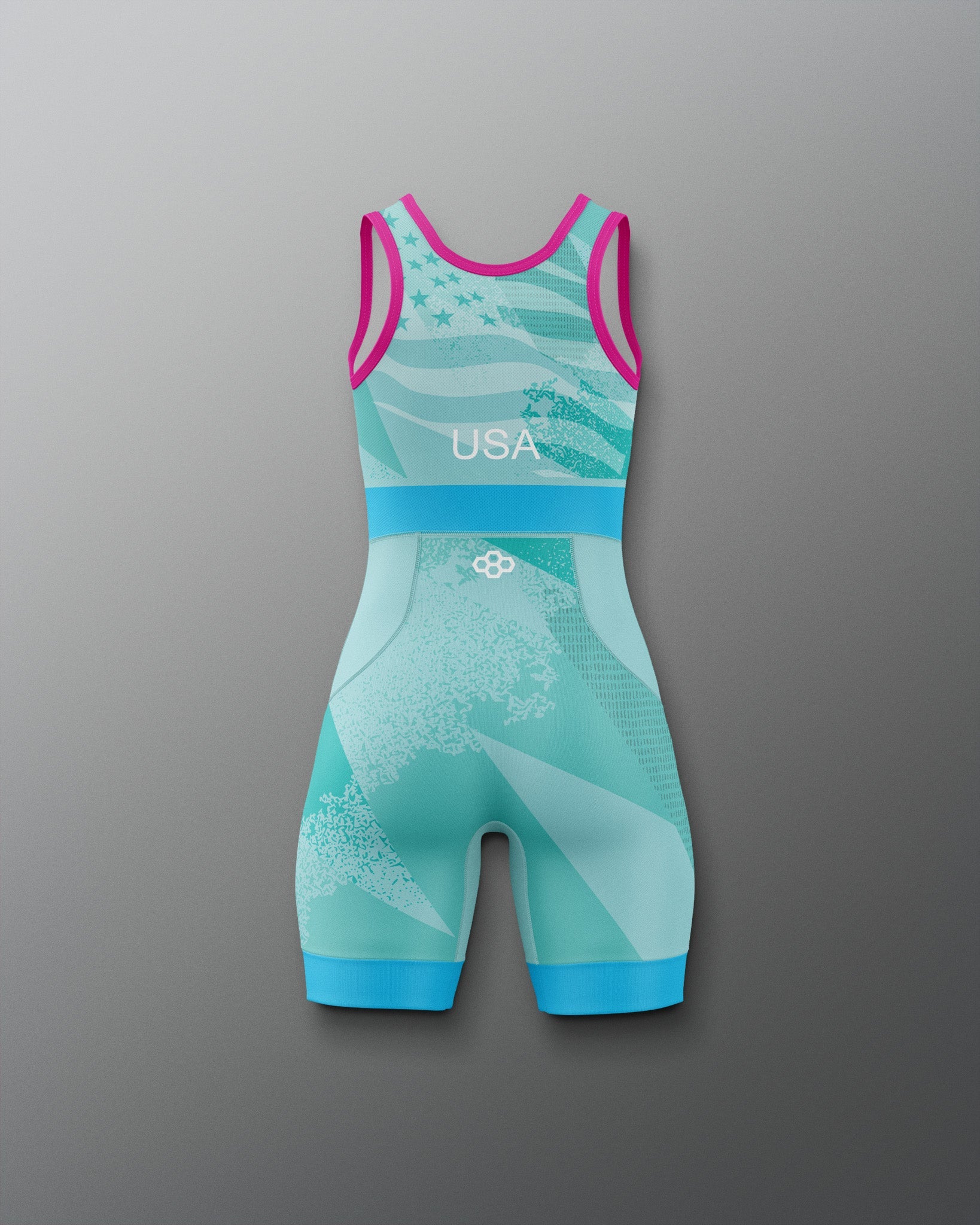 RUDIS USA Wrestling Grit Icon Girl's 2.0 Elite Freestyle Singlet