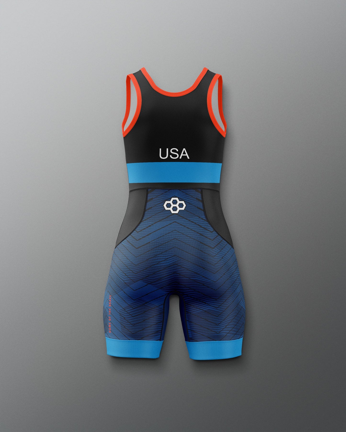 RUDIS USA Wrestling Girl's 2.0 Elite Freestyle Singlet - Official Gear