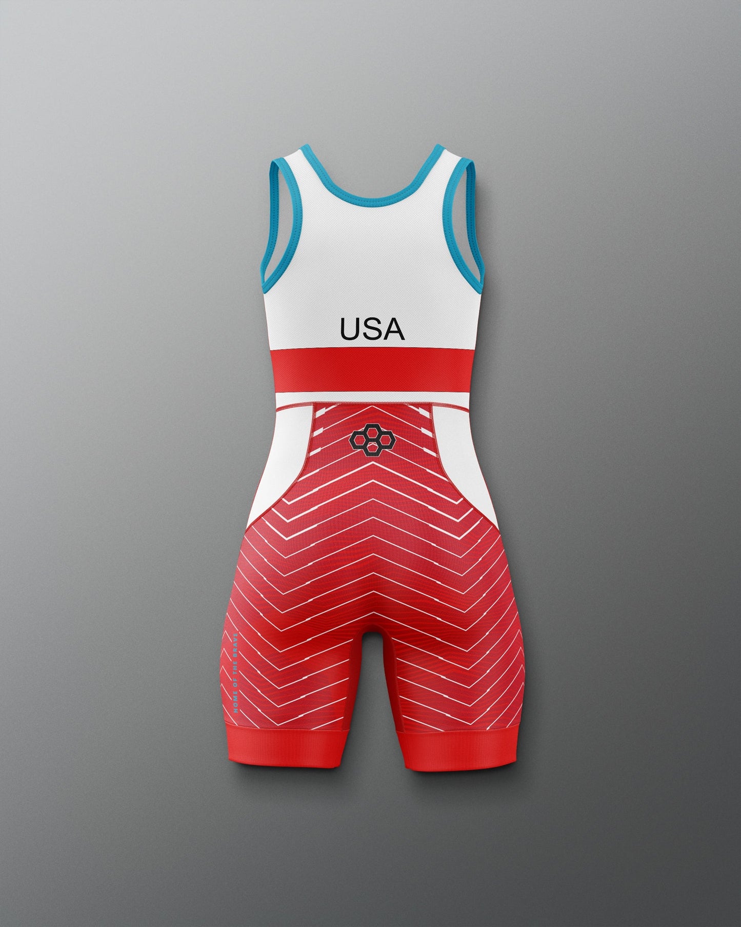 RUDIS USA Wrestling Girl's 2.0 Elite Freestyle Singlet - Official Gear