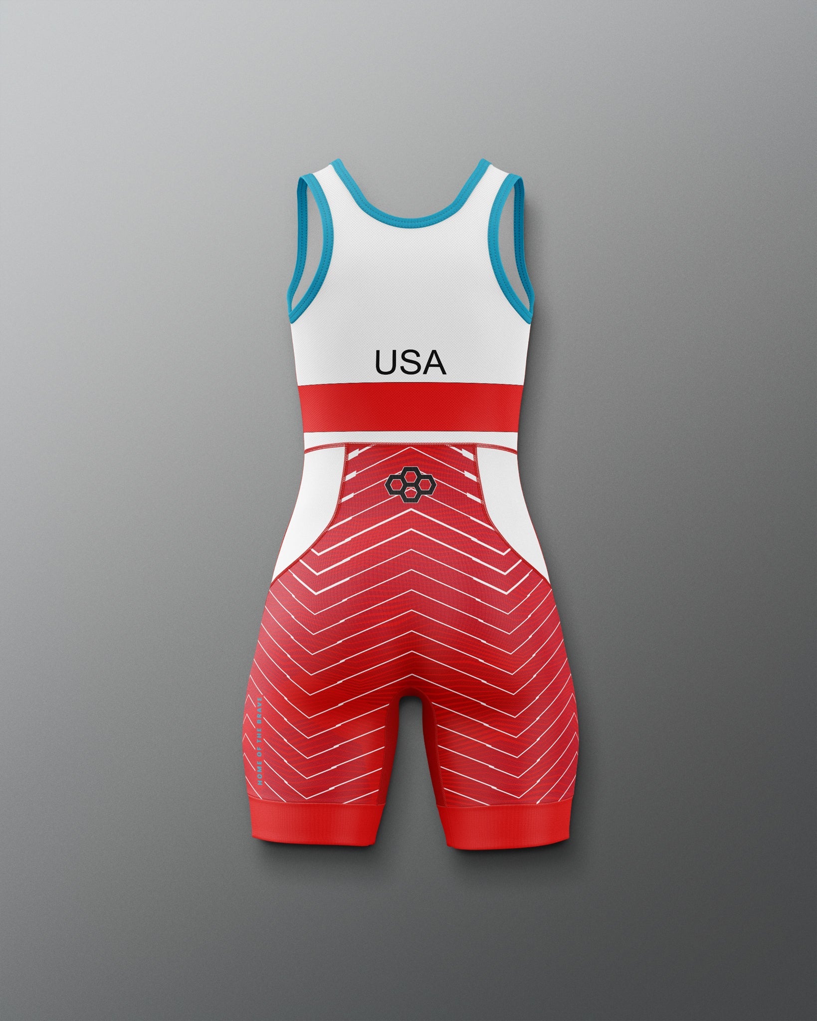 RUDIS USA Wrestling Girl's 2.0 Elite Freestyle Singlet - Official Gear