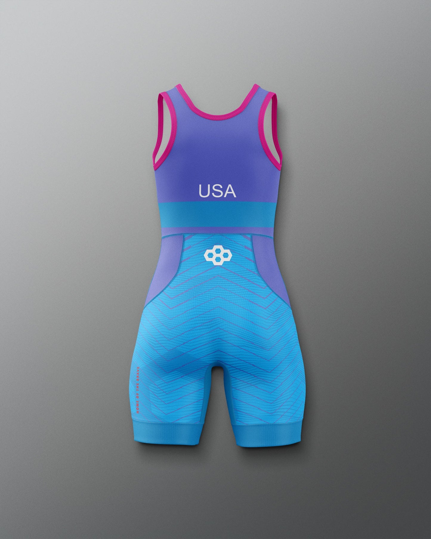 RUDIS USA Wrestling Girl's 2.0 Elite Freestyle Singlet - Official Gear