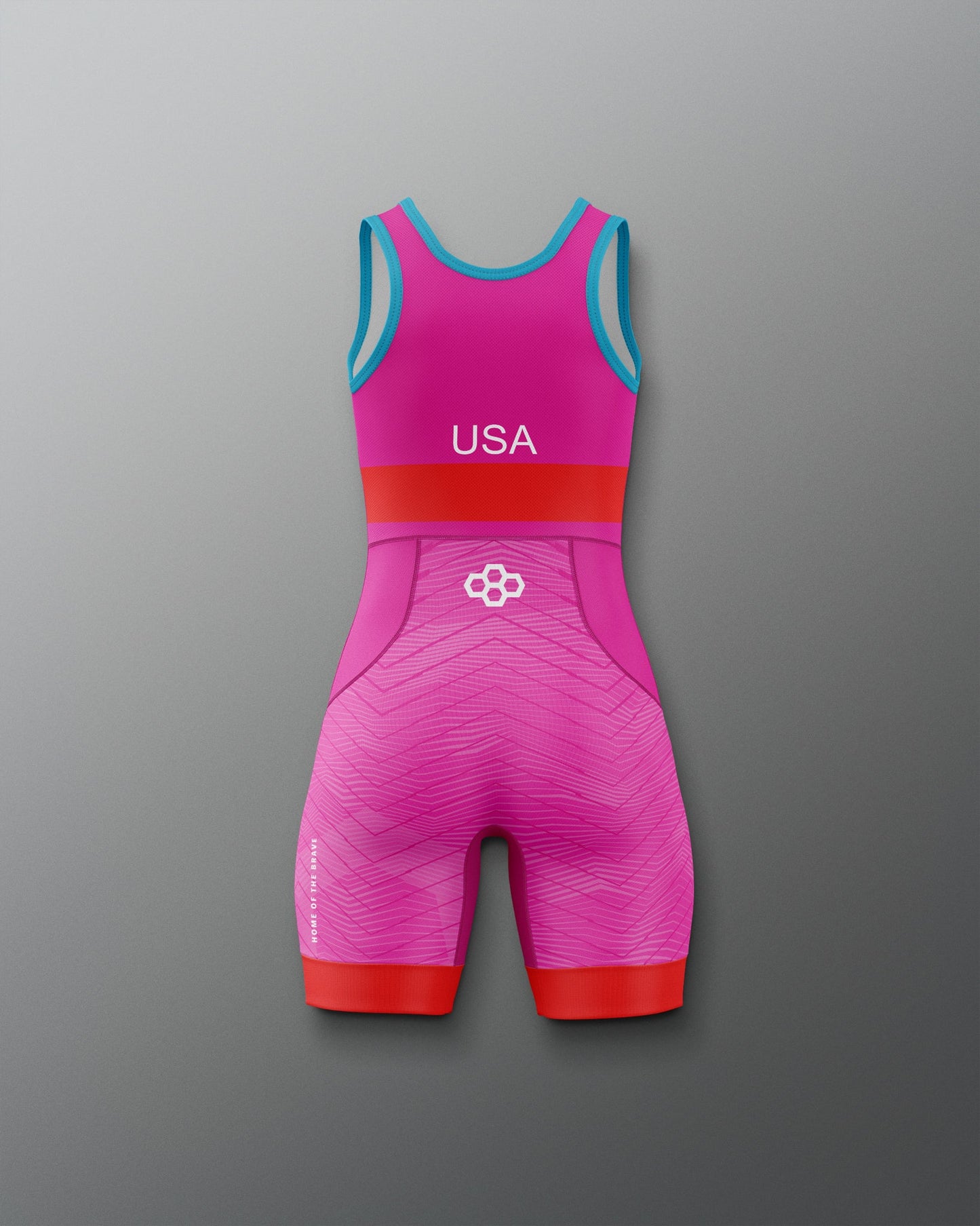 RUDIS USA Wrestling Girl's 2.0 Elite Freestyle Singlet - Official Gear
