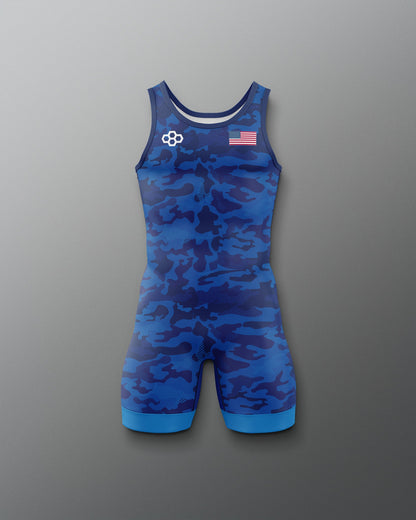 RUDIS Camo Freestyle Boy's Elite 2.0 Singlet