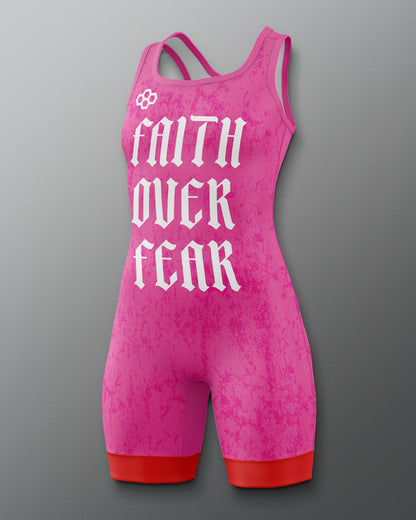 RUDIS Faith Over Fear Women's Freestyle Elite 2.0 Singlet
