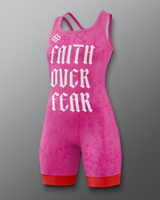 RUDIS Faith Over Fear Women's Freestyle Elite 2.0 Singlet