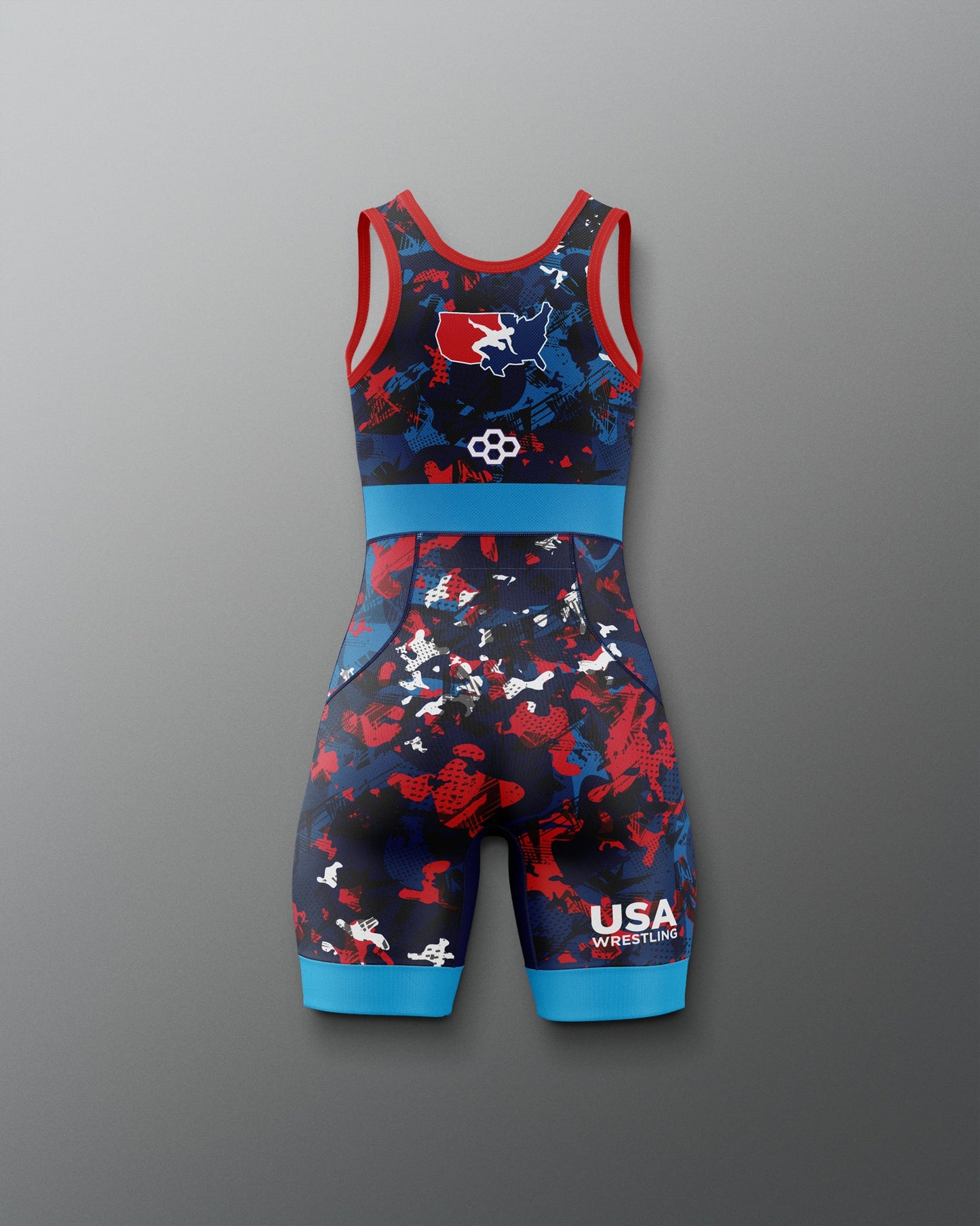 RUDIS USA Wrestling Girl's Elite Freestyle Singlet - Elite Performance Gear