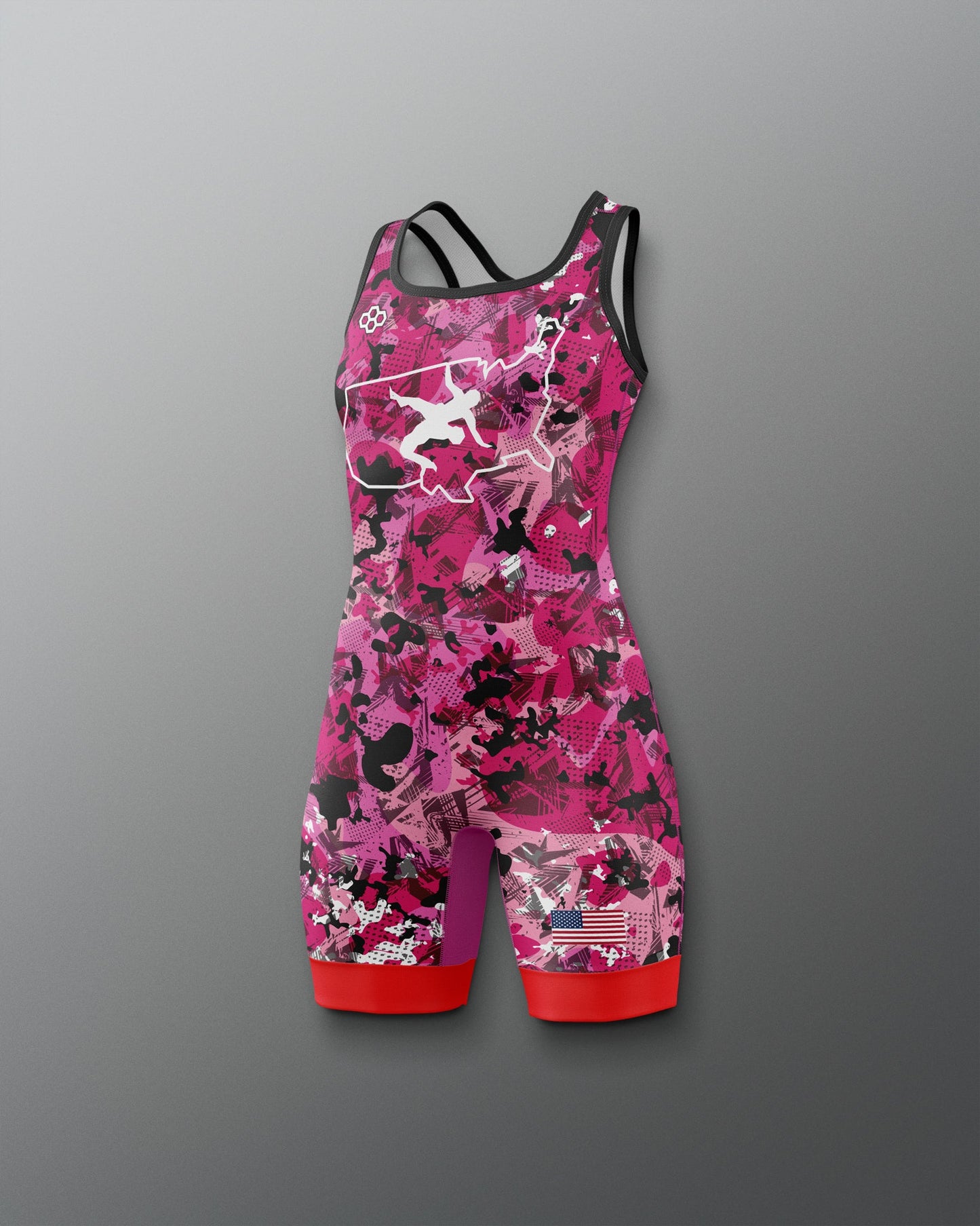 RUDIS USA Wrestling Girl's Elite Freestyle Singlet - Elite Performance Gear