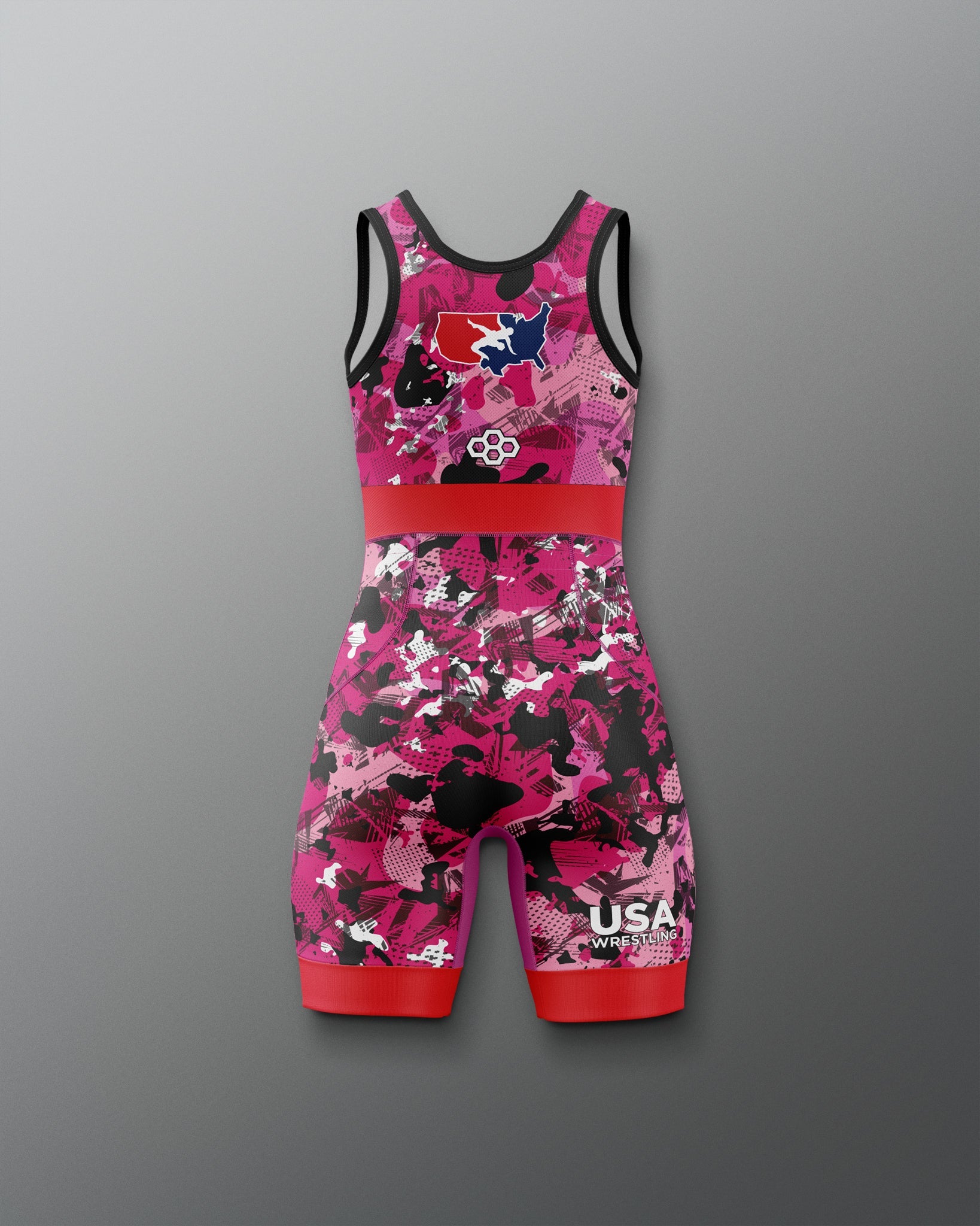 RUDIS USA Wrestling Girl's Elite Freestyle Singlet - Elite Performance Gear