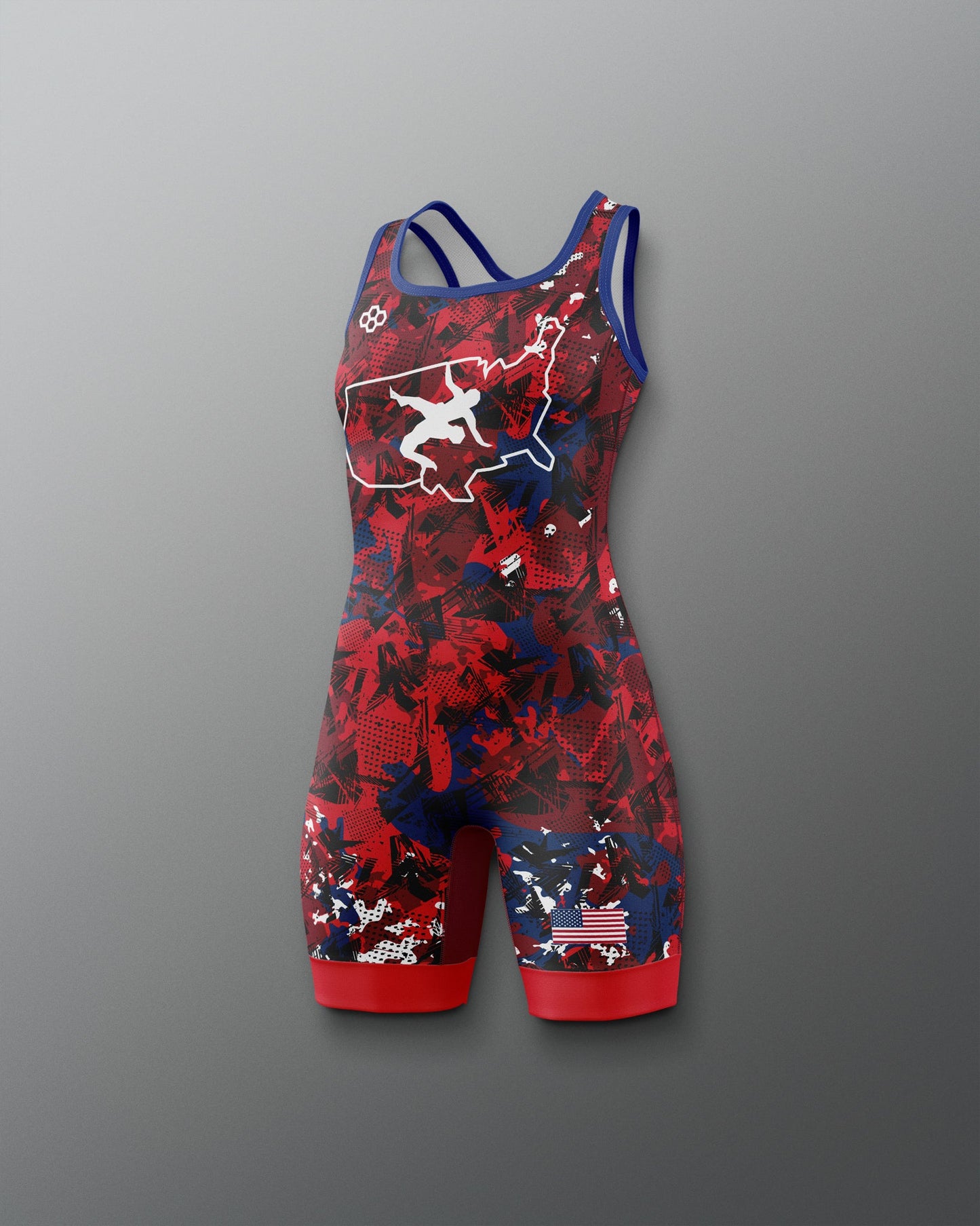 RUDIS USA Wrestling Girl's Elite Freestyle Singlet - Elite Performance Gear