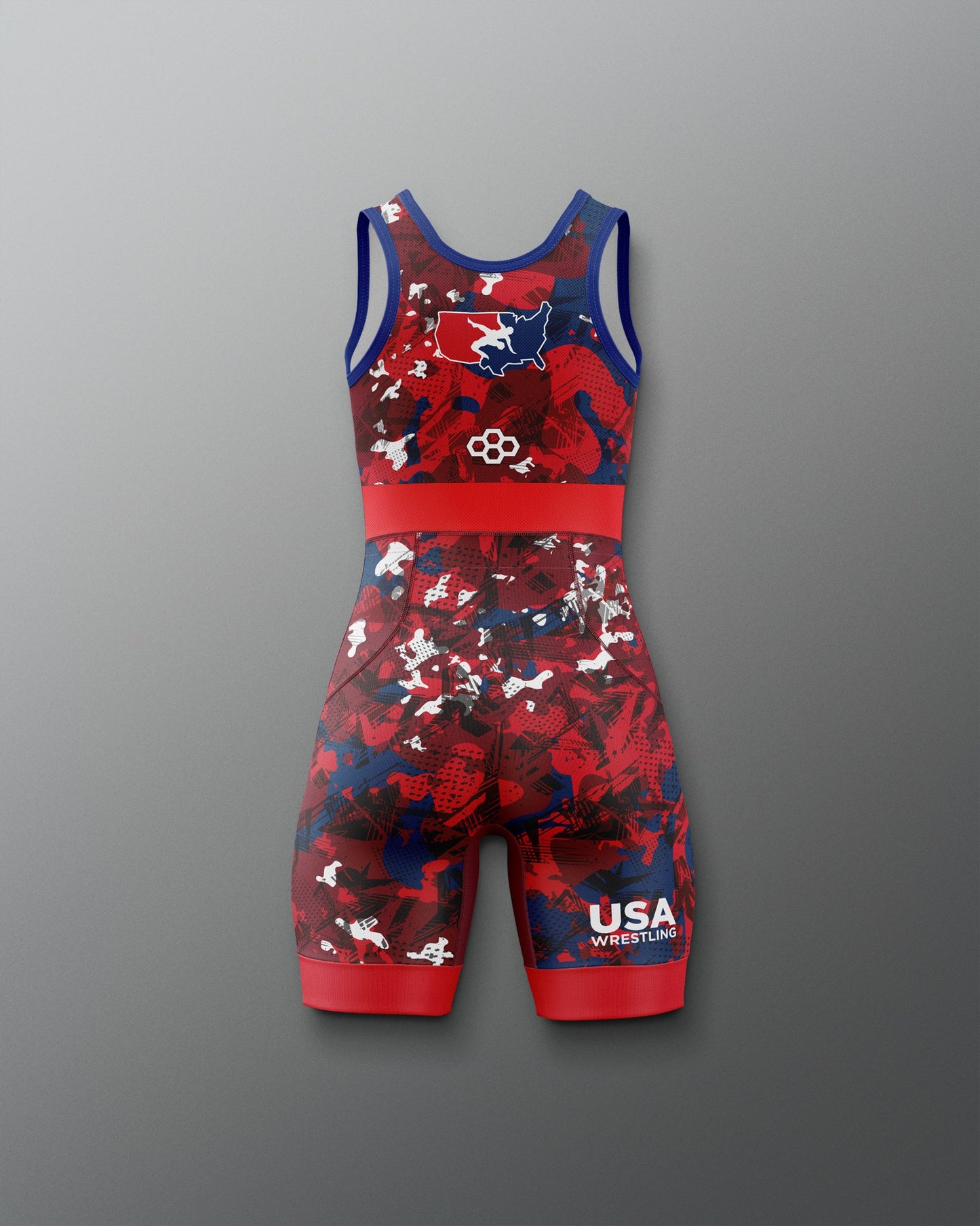 RUDIS USA Wrestling Girl's Elite Freestyle Singlet - Elite Performance Gear