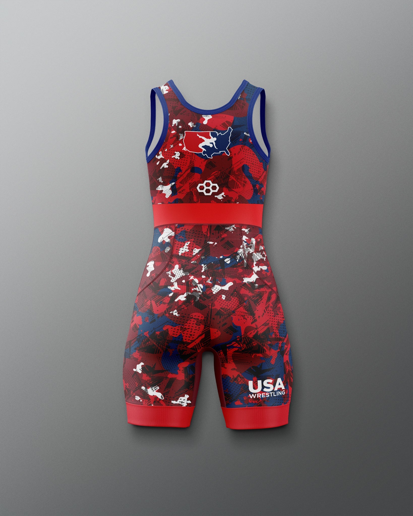 RUDIS USA Wrestling Girl's Elite Freestyle Singlet - Elite Performance Gear