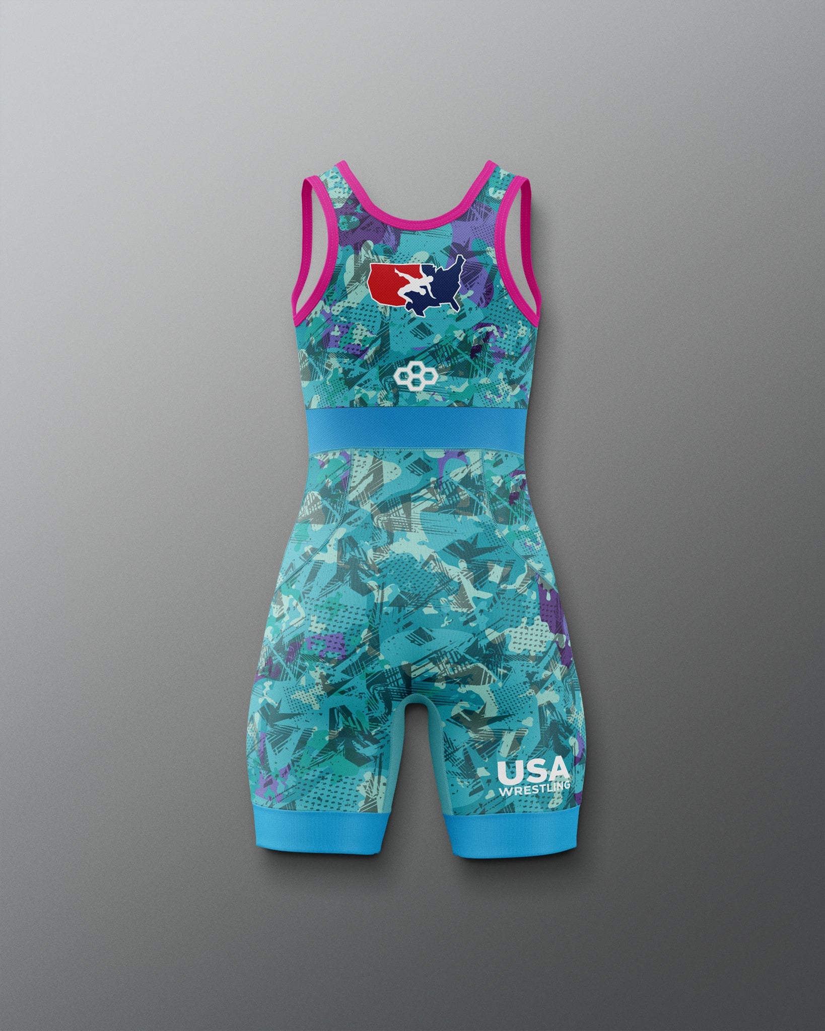 RUDIS USA Wrestling Girl's Elite Freestyle Singlet - Elite Performance Gear