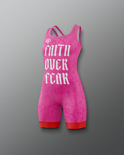 RUDIS Faith Over Fear Girl's Freestyle Elite 2.0 Singlet