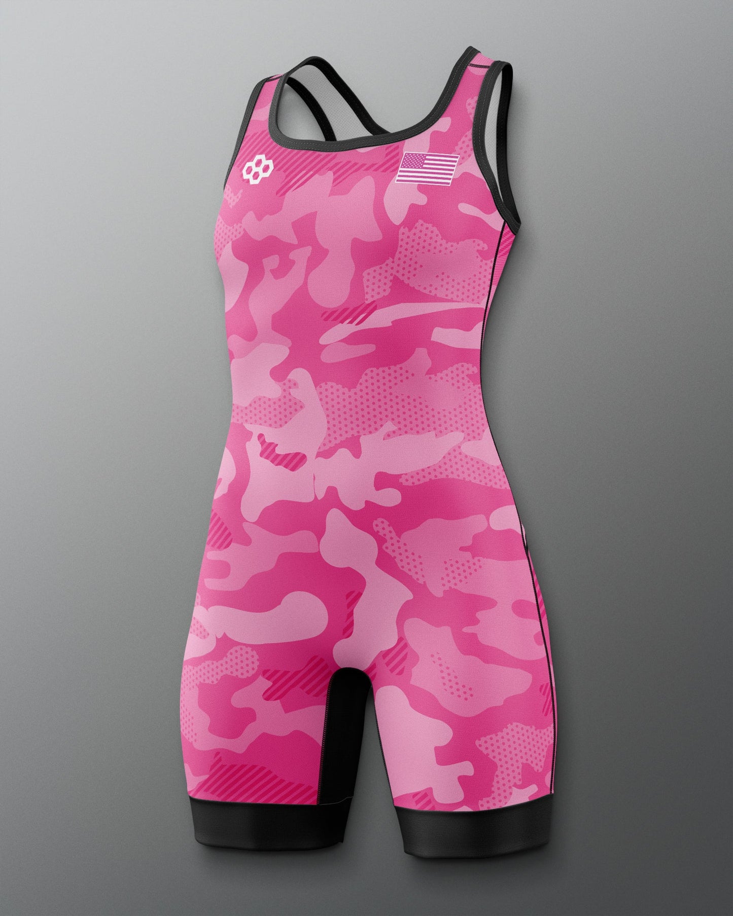 RUDIS Camo Women's Elite 2.0 Wrestling Singlet - Dominate the Mat