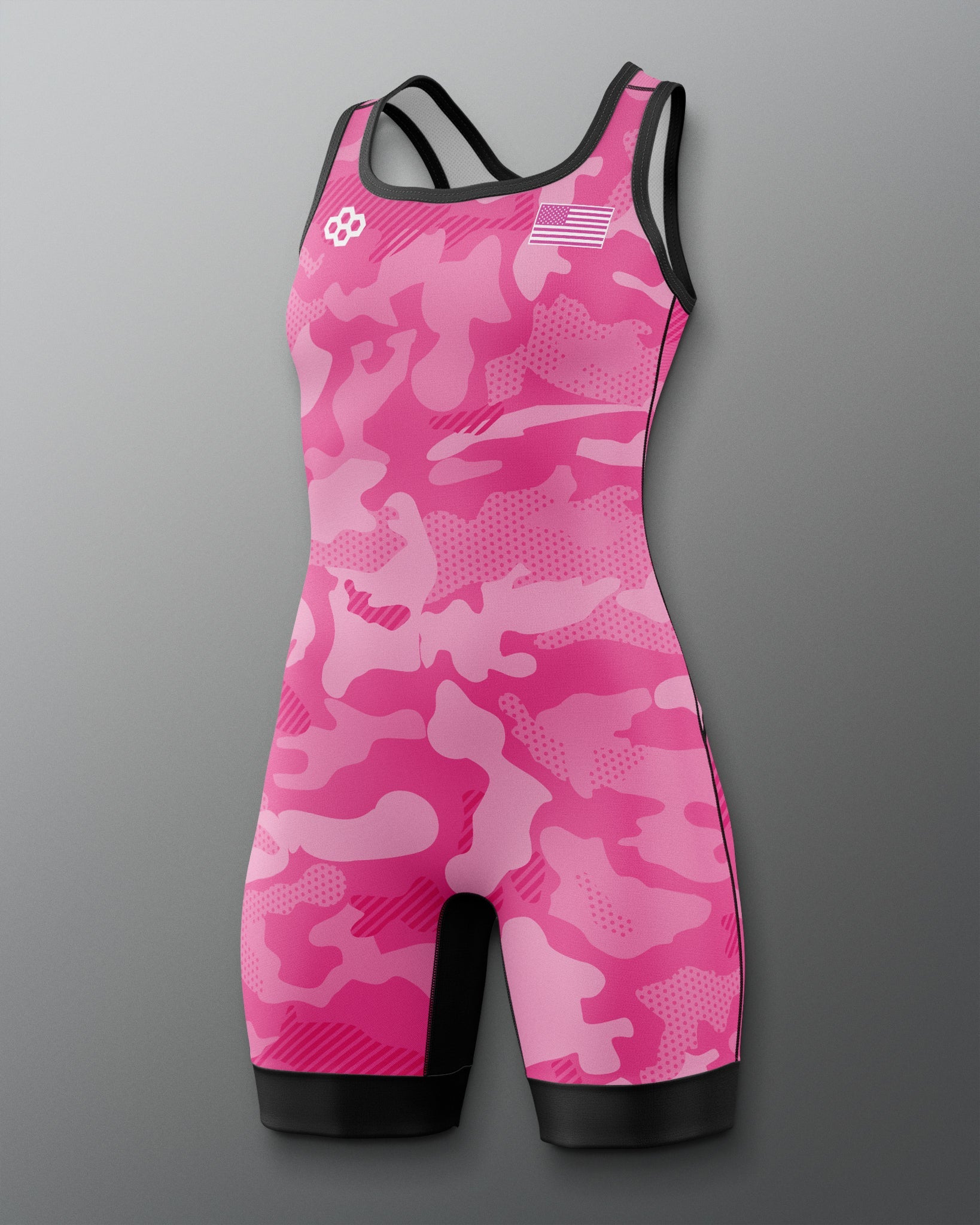 RUDIS Camo Women's Elite 2.0 Wrestling Singlet - Dominate the Mat