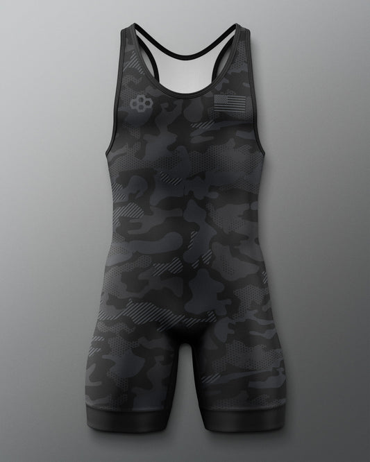 RUDIS Camo Elite 2.0 Wrestling Singlet - Dominate the Mat