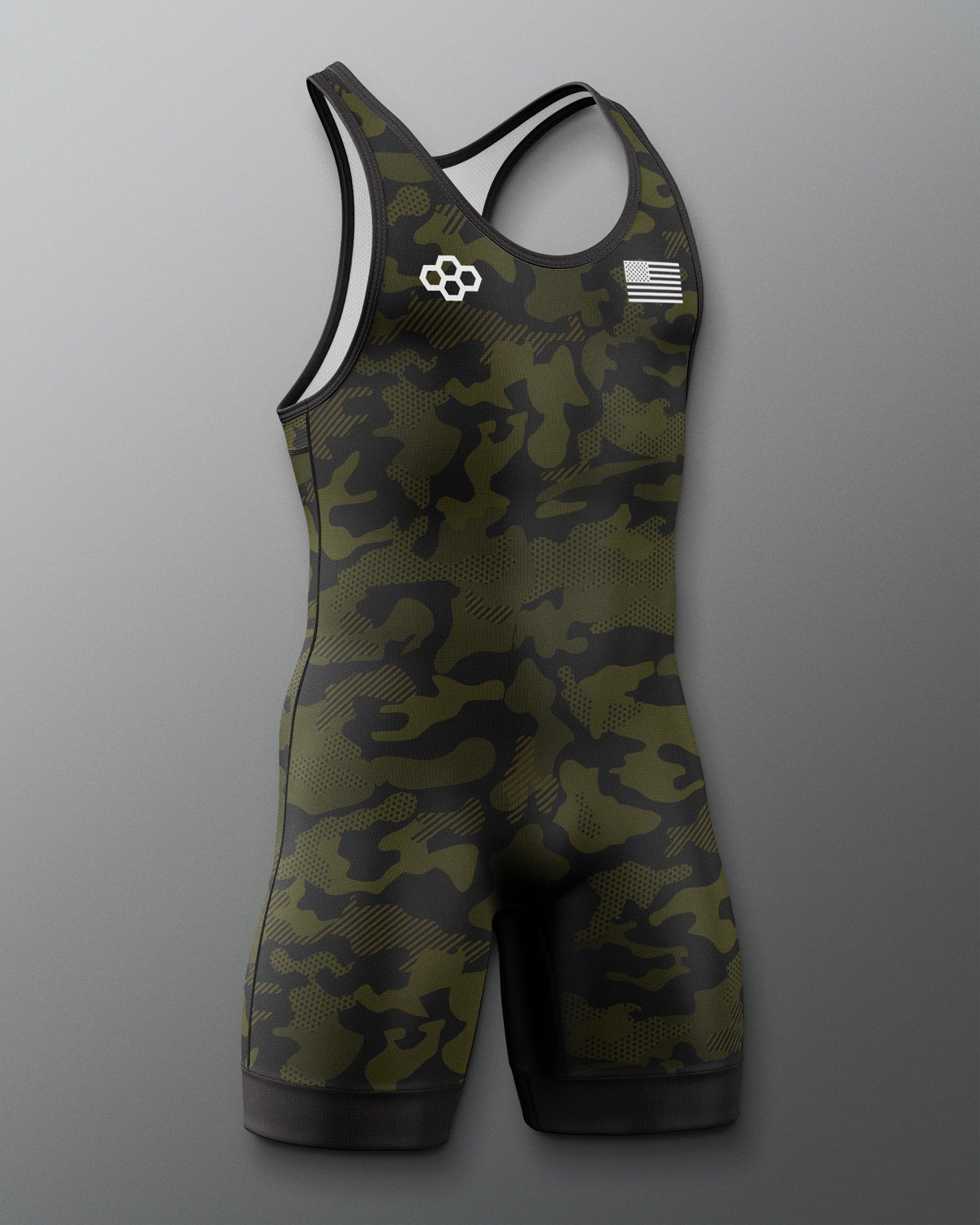 RUDIS Camo Elite 2.0 Wrestling Singlet - Dominate the Mat
