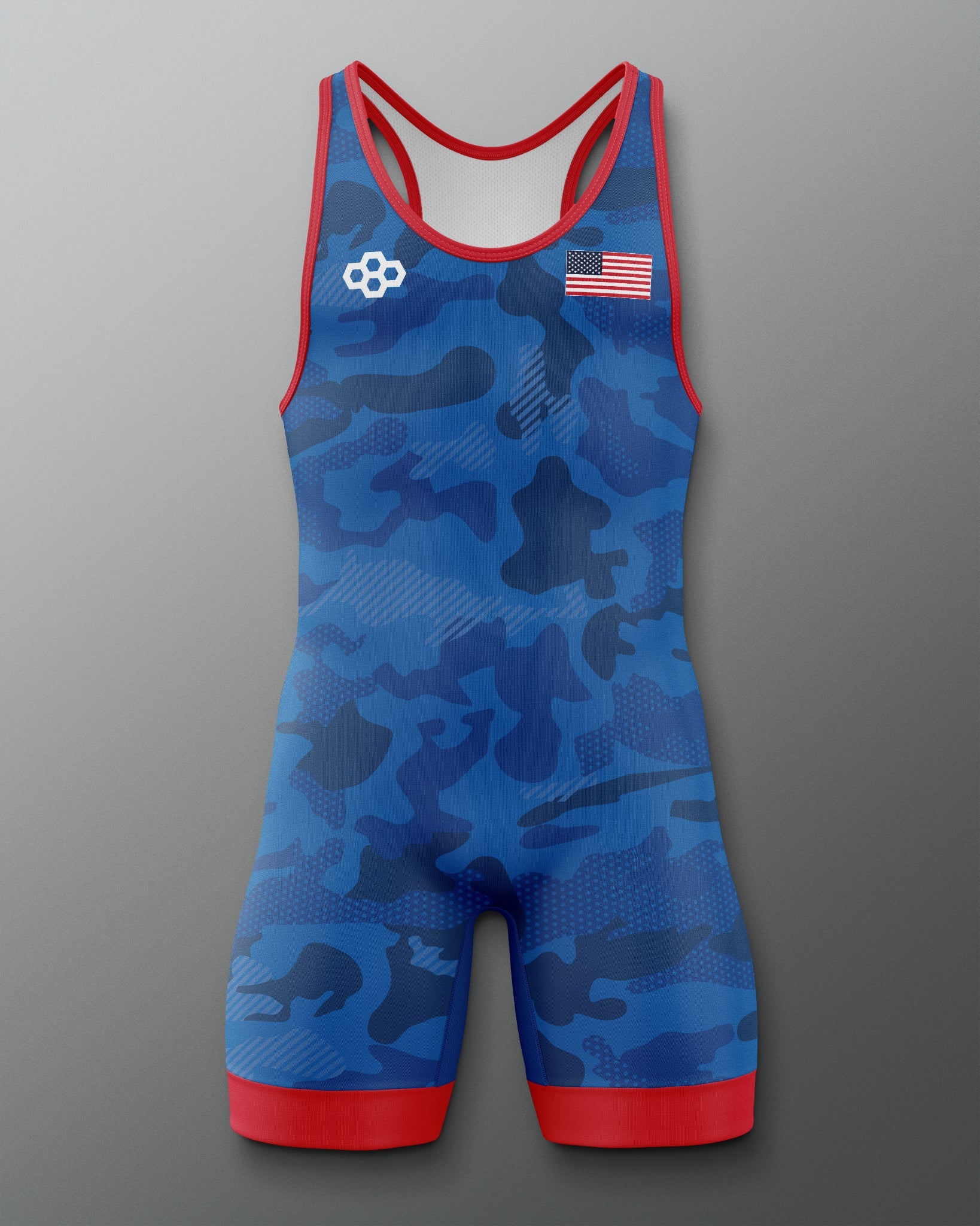 RUDIS Camo Elite 2.0 Wrestling Singlet - Dominate the Mat