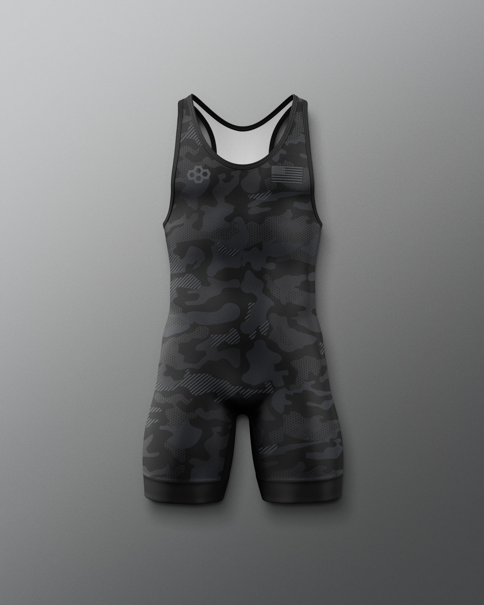 RUDIS Camo Boy's Elite Wrestling Singlet - Dominate the Mat