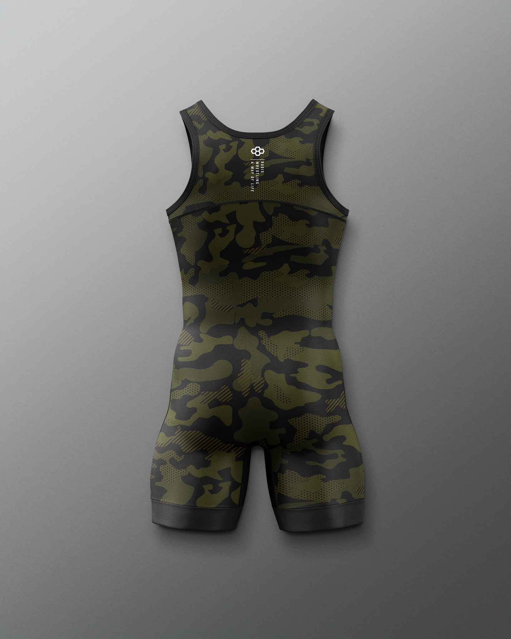 RUDIS Camo Boy's Elite Wrestling Singlet - Dominate the Mat