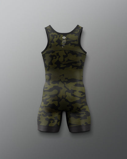 RUDIS Camo Boy's Elite Wrestling Singlet - Dominate the Mat
