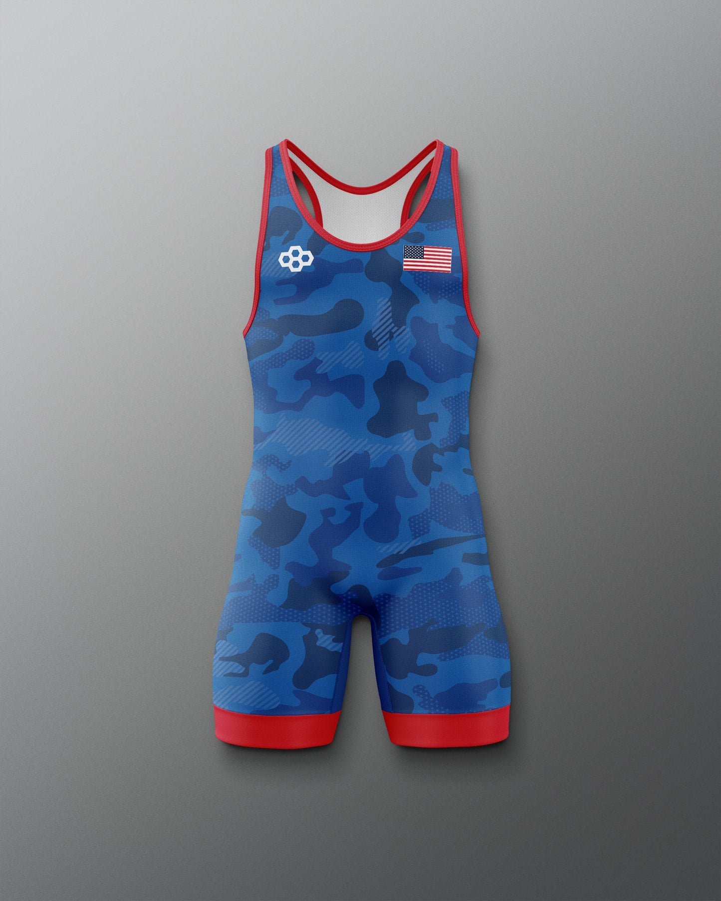 RUDIS Camo Boy's Elite Wrestling Singlet - Dominate the Mat
