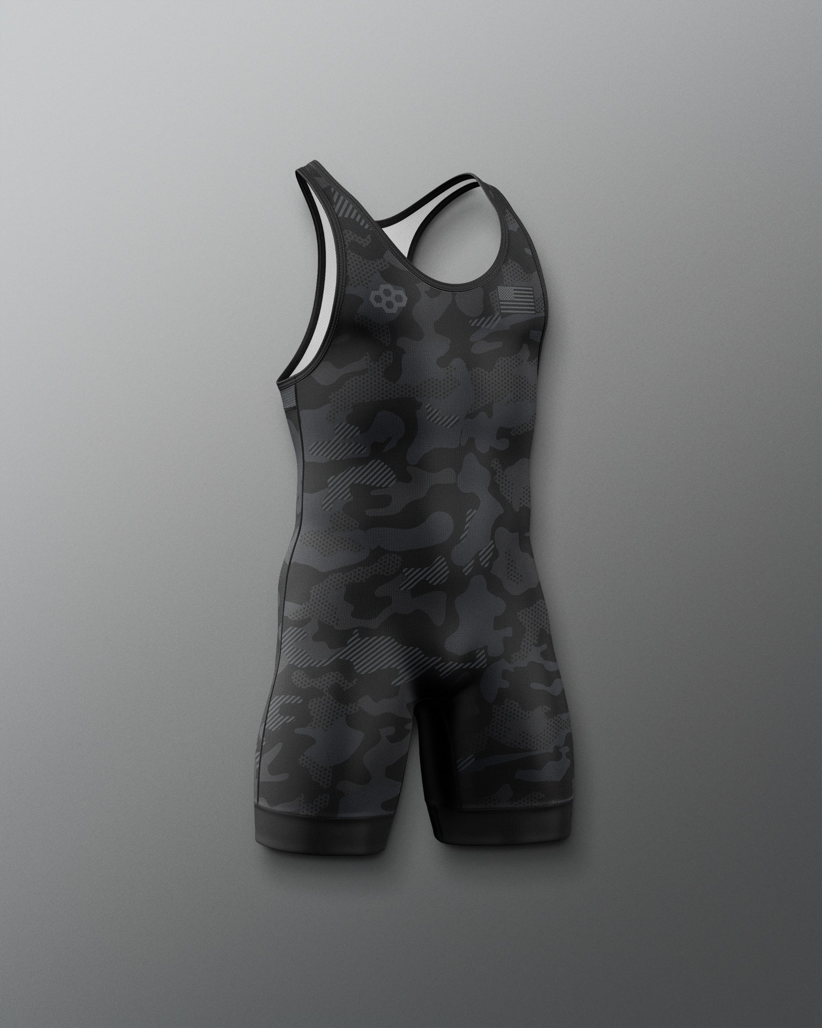 RUDIS Camo Boy's Elite Wrestling Singlet - Dominate the Mat
