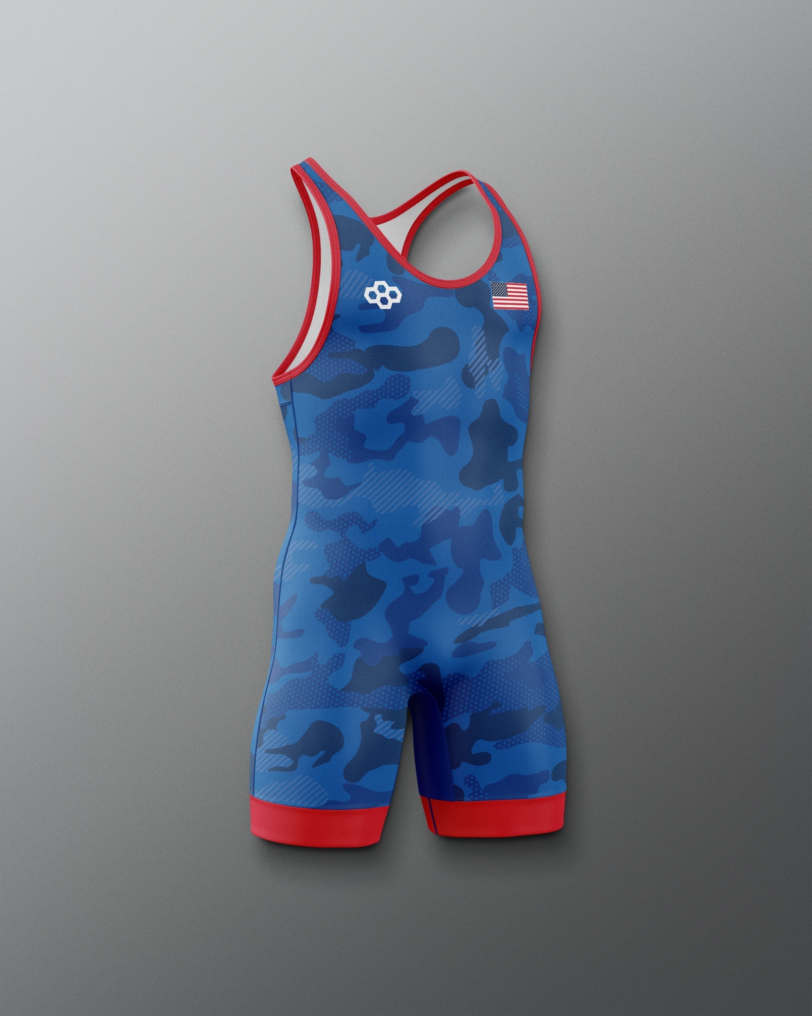 RUDIS Camo Boy's Elite Wrestling Singlet - Dominate the Mat