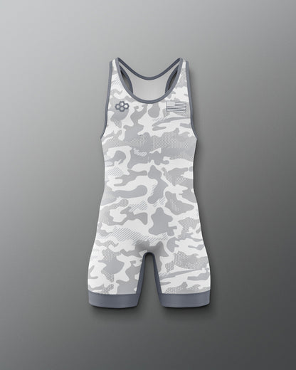 RUDIS Camo Boy's Elite Wrestling Singlet - Dominate the Mat