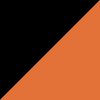 Black/Orange