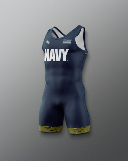 RUDIS U.S. Navy Digital Woodland Youth Elite Wrestling Singlet