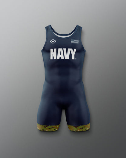 RUDIS U.S. Navy Digital Woodland Youth Elite Wrestling Singlet