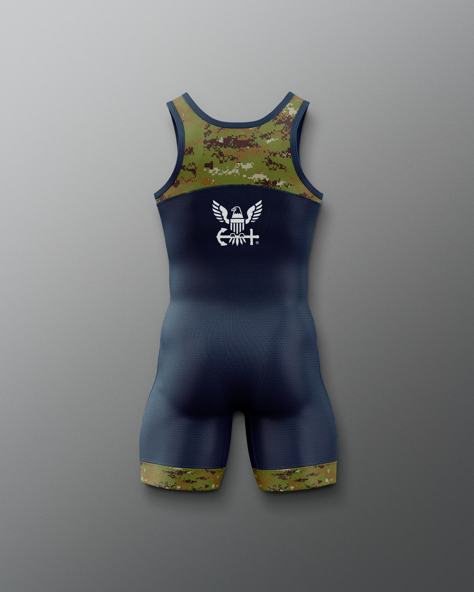 RUDIS U.S. Navy Digital Woodland Youth Elite Wrestling Singlet