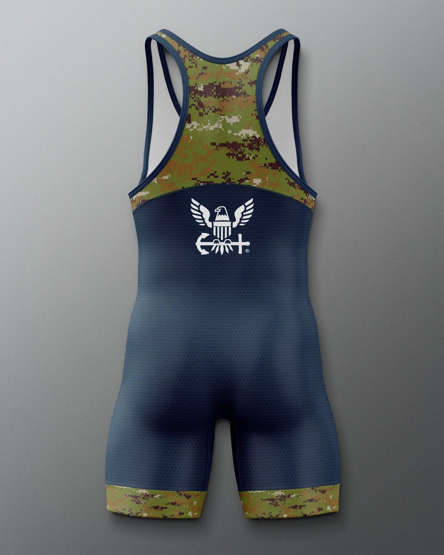 RUDIS U.S. Navy Digital Woodland Elite Wrestling Singlet - Command the Moment