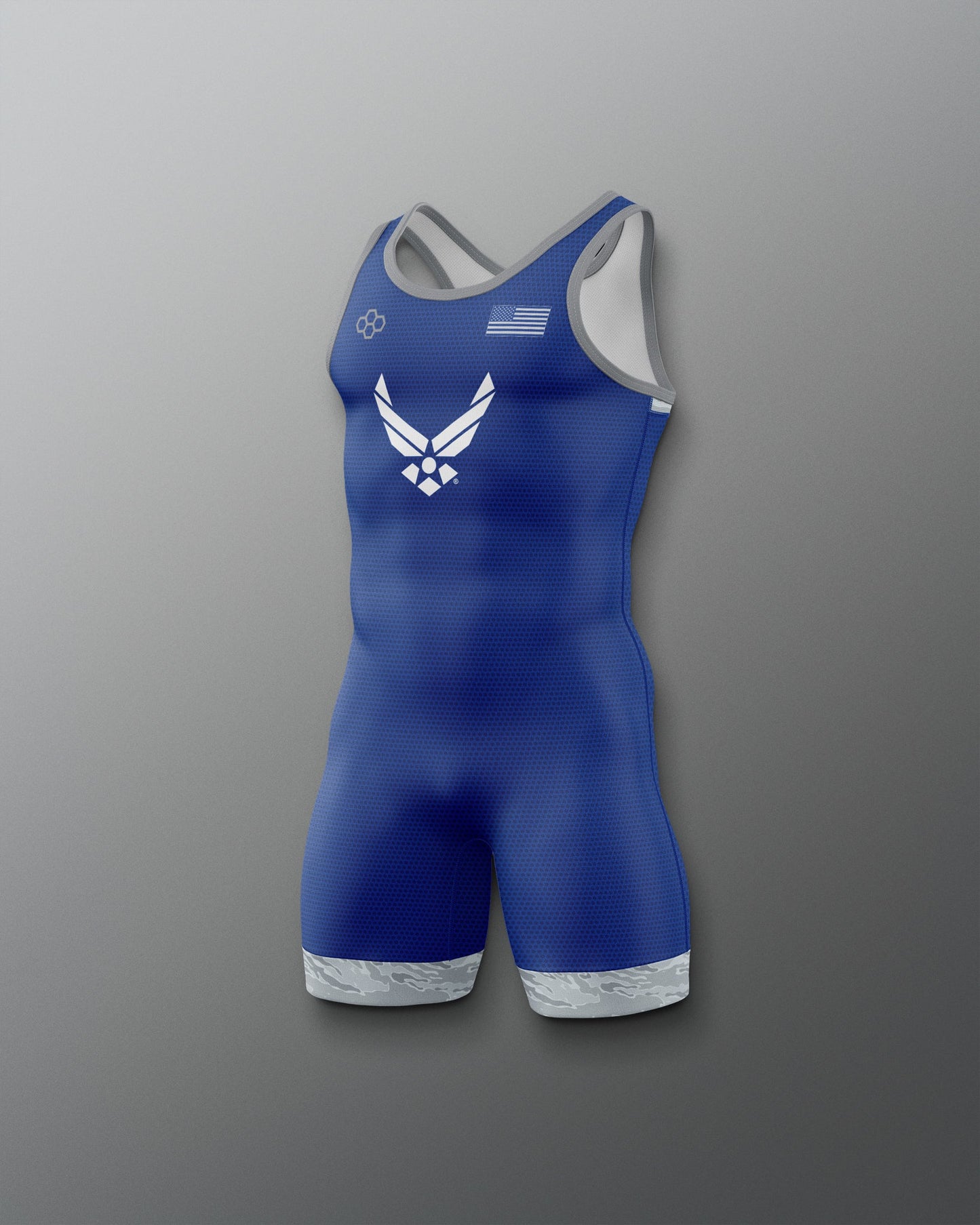 RUDIS U.S. Air Force Digital Tiger Youth Elite Wrestling Singlet