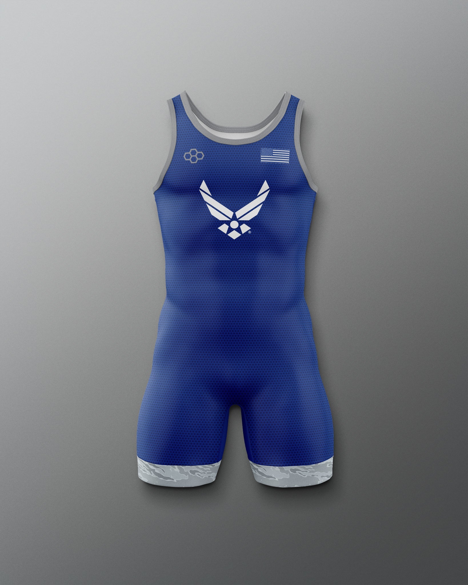 RUDIS U.S. Air Force Digital Tiger Youth Elite Wrestling Singlet