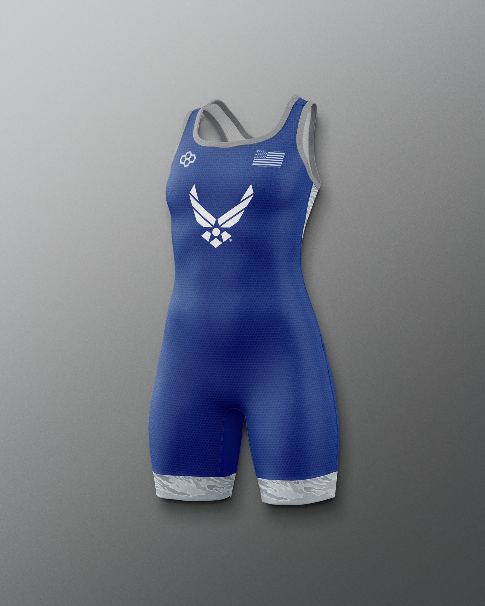 RUDIS U.S. Air Force Digital Tiger Girl's Elite Singlet