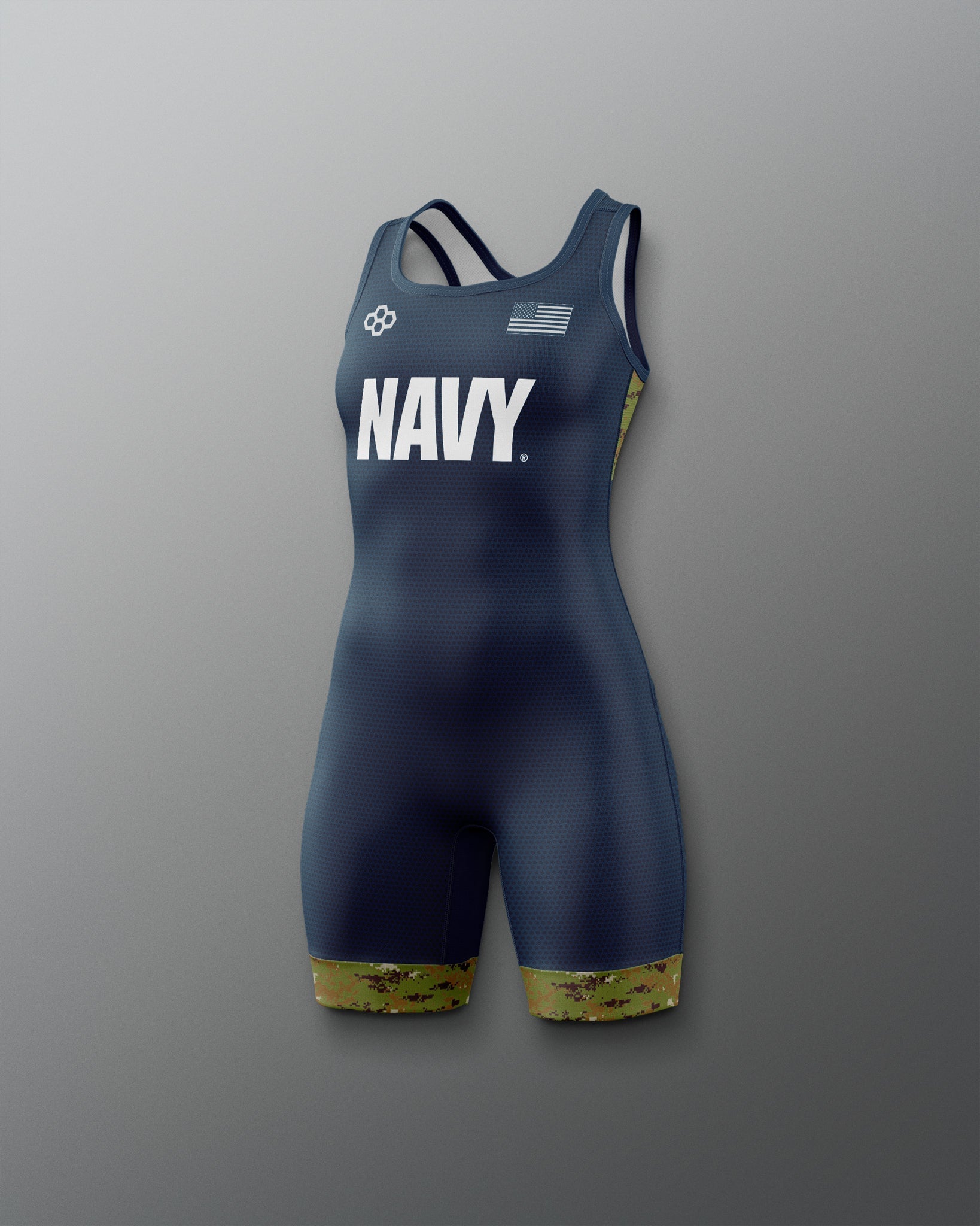RUDIS U.S. Navy Digital Woodland Girl's Elite Singlet